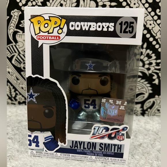 New! Never unboxed Funko Pop Jaylon Smith 125 Dallas Cowboy NFL - Picture 2 of 10